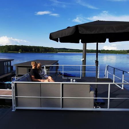 Houseboats Mookerplas Met Dakterras Middelaar エクステリア 写真