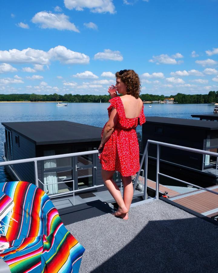 Houseboats Mookerplas Met Dakterras Middelaar エクステリア 写真