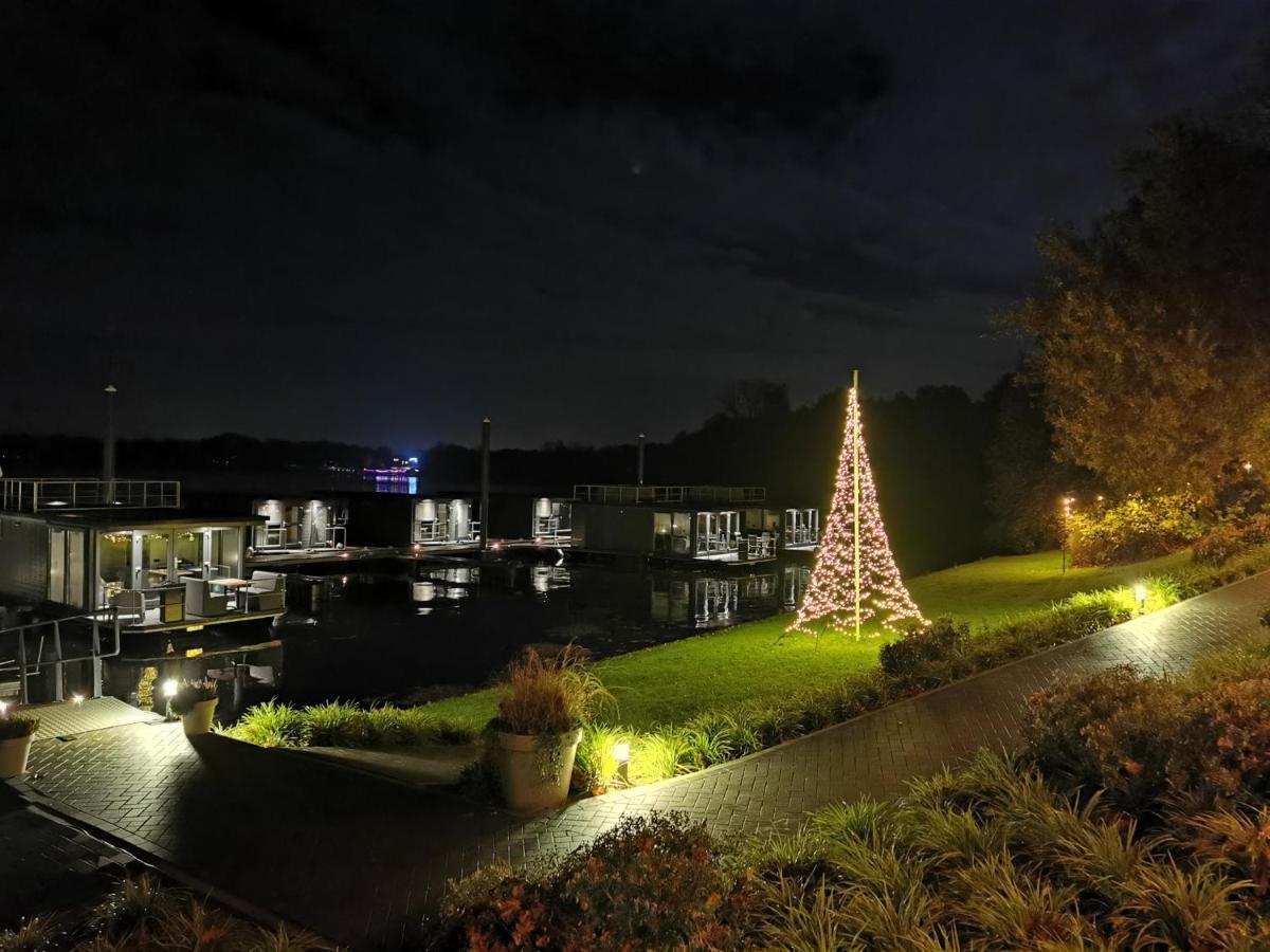 Houseboats Mookerplas Met Dakterras Middelaar エクステリア 写真